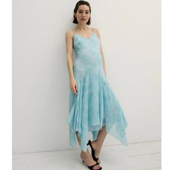 Hatch women’s maternity dress blue size 3 - Picture 5 of 10